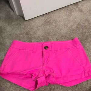 NEVER WORN! AE hot pink shorts
